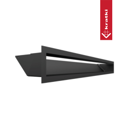 Ventilatiedeksel LUFT 9x80 zwart