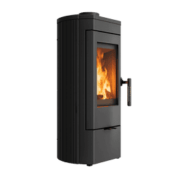 Litoželezni štedilnik KRATKI K12 Ø 130 6 kW