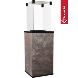 Terrassenheizer Patio Mini Quarzsinter Oxide Nero automatische Steuerung 8,2kW