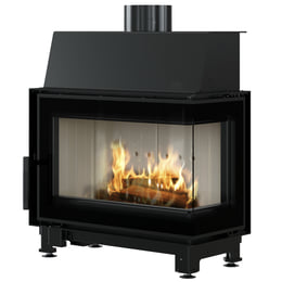 Rechter Stahl-Luftkamin KRATKI SIMPLE 6 kW 150
