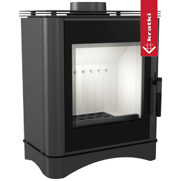 Piec kominkowy KRATKI VEGA Ø 150 6 kW