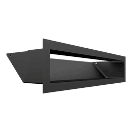 Ventilācijas vāks LUFT 9x40 matēti melns