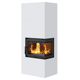 Modularni kamin Box 8 kW Ø 200 Bianco