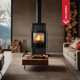 Piec stalowy KRATKI TOFA Ø 150 8 kW