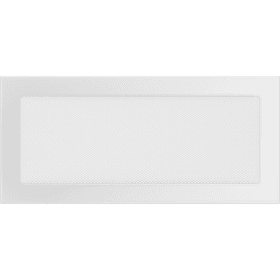 Kratka wentylacyjna kominkowa 17x37 biała