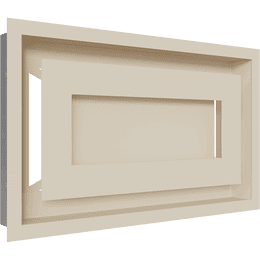 Lüftungsgitter WIND 22x37 Creme