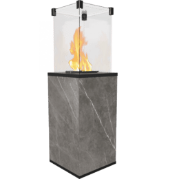 Patio Gāzes sildītājs Kvarca Sinter Base Panel Naturali Grey manuāla 8,2 kW