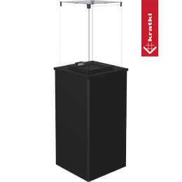 Ogrzewacz tarasowy Patio Mini stalowy sterowanie manualne 8,2 kW