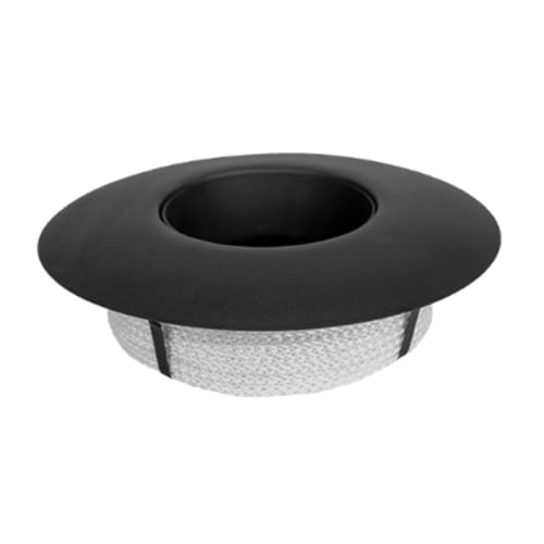 Keramischer Kaminübergang mit Rosette 130 mm/180 mm