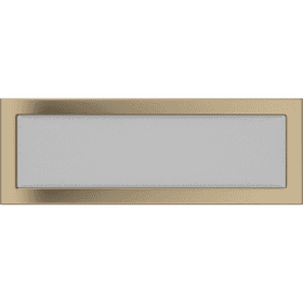 Vent Cover 17x49 gold - plated