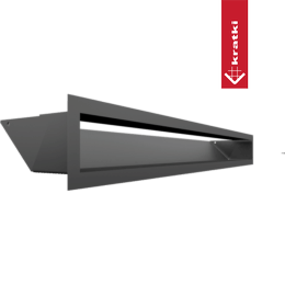 Capac aerisire LUFT 9x80 grafit Slim