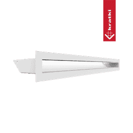 Lüftungsgitter LUFT 6x60 weiß