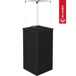 Ogrzewacz tarasowy Patio Mini stalowy sterowanie manualne 8,2 kW