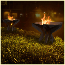 Gartenfeuerstelle HEX