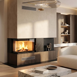 Luftkamin L BS Ofen