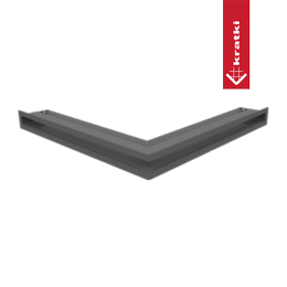 Venter Cover Luft Corner 56x56x6 Graphit