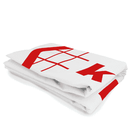 Flaga z-Logo KRATKI