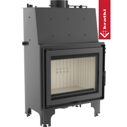 Waterverwarming open haard KRATKI AQUARIO A 14 kW Ø 200