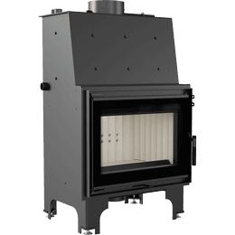 Kominek z płaszczem 10 kW Ø 200 podwójna szyba