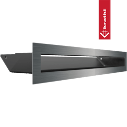 Griglia di ventilazione LUFT 6x40 terra Slim