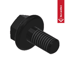 Śruba z kołnierzem M5 x 10
