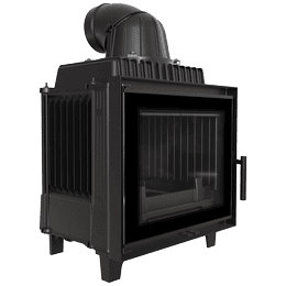 Kamineinsatz Gusseisen KRATKI FRANEK DECO 10 KW Ø 180