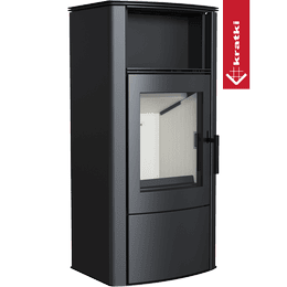 Wood burning steel stove KRATKI PROTON Ø 150 8 kW