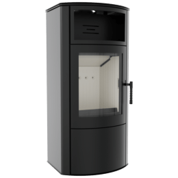Jeklena peč na drva KRATKI TITAN Ø 150 11 kW