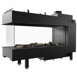 Gāzes kamīns KRATKI LEO 100 Space Creator propāns ∅ 100/150 8,2 kW