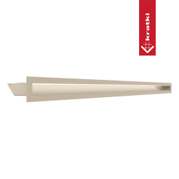 Ventilasjonsdeksel LUFT 6x100 krem