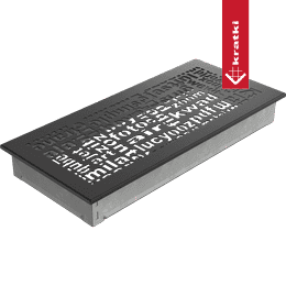 Vent Cover ABC 17x37 black