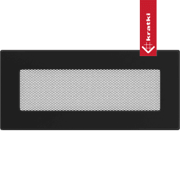 Kratka wentylacyjna kominkowa 11x24 czarna