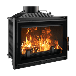 Kamineinsatz Gusseisen KRATKI WIKTOR DECO 14 kW Ø 200