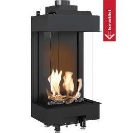 Gasspeis GRILLER LEO 45 / 68 trippelglass propan butan ∅ 100/150 4,1 kW
