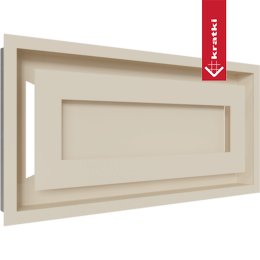 Ventildeksel WIND 22x45 krem