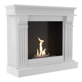 portal Bioethanol fireplace AUGUST TÜV white