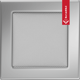 Rejilla de ventilación 17x17 niquelado