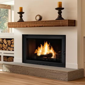 Cast iron fireplace OLIWIA 16 kW Ø 200