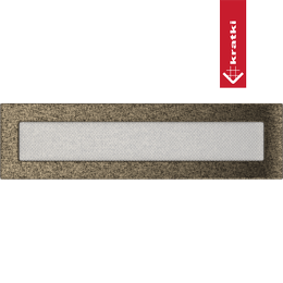 Rejilla de ventilación 11x42 negro y oro