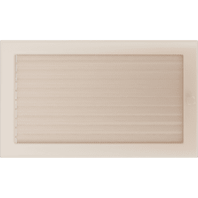 Vent Cover 22x37 cream with blinds