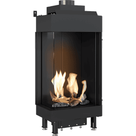 Gas Fireplace LEO 45 / 68 left-sided natural gas ∅ 100/150 5,5 kW