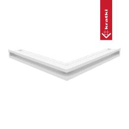 Ventilkåpa LUFT hörn 56x56x6 vit