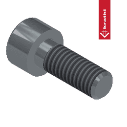 Kuusiokoloruuvi M6x16 DIN 912 / ISO 4762 / 82302 cl. 8.8 sinkitty yksikkö 100 kpl.