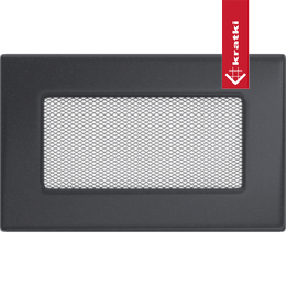 Grille de ventilation 11x17 graphite une persienne