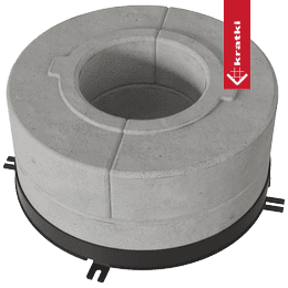 Set discuri de acumulare beton 4 buc. 2 straturi pentru sobe REN/M