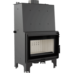 Boiler fireplace AQUARIO 16 kW Ø 200 Double glass