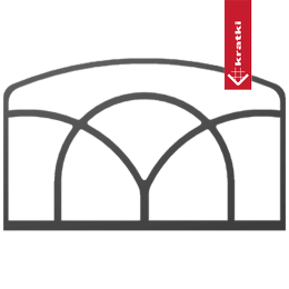 Ajurat decorativ „M” pentru sobe