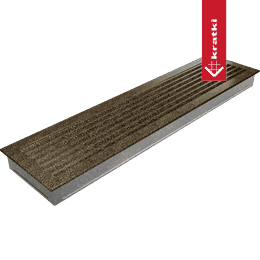 Rejilla de ventilación FRESH 17x70 negro y oro