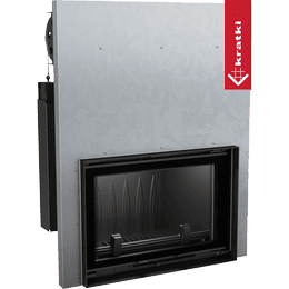 Kamin od lijevanog željeza KRATKI WIKTOR 14 kW Ø 200 podizanje