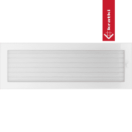 Vent Cover 17x49 white with blinds